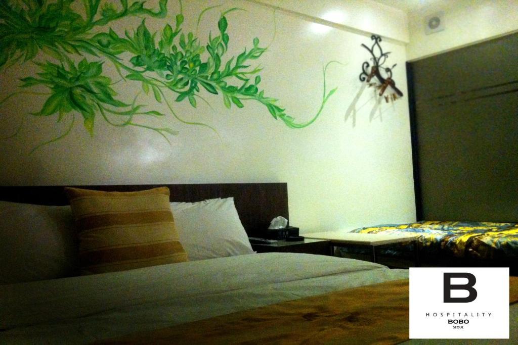 Bobo Hotel Hongdae Seúl Habitación foto