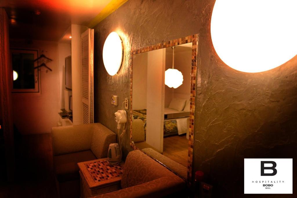Bobo Hotel Hongdae Seúl Habitación foto
