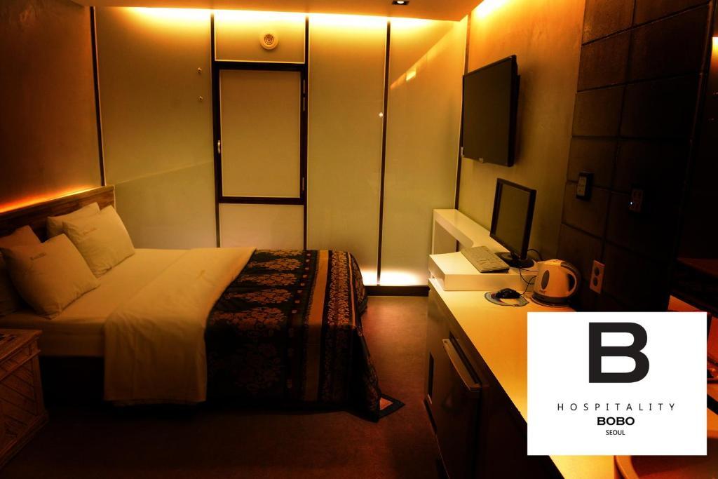 Bobo Hotel Hongdae Seúl Habitación foto